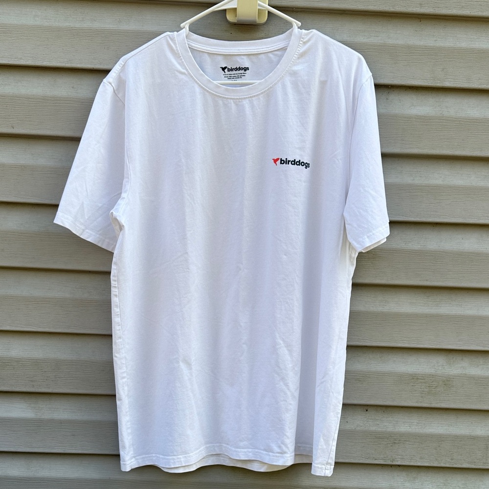 Birddogs Mens Masters Golf Graphic Short Sleeve T-Shirt White XL Shmasters 24